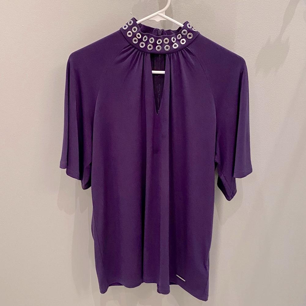 Purple MK Blouse